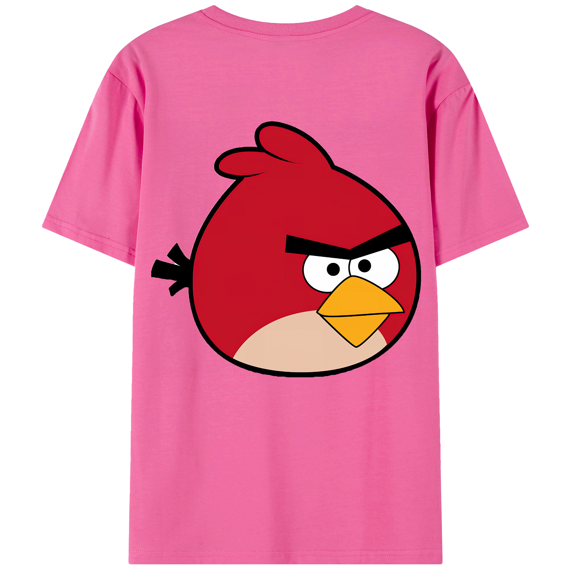 （画像用） Angry Birds アングリーバード レディース半袖Tシャツ(バックプリント)